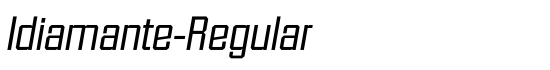 Idiamante-Regular - Download Thousands of Free Fonts at FontZone.net