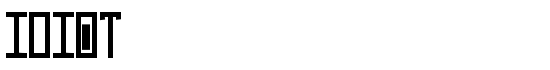 Idiot - Download Thousands of Free Fonts at FontZone.net
