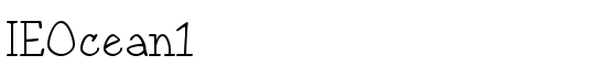 IEOcean1 - Download Thousands of Free Fonts at FontZone.net