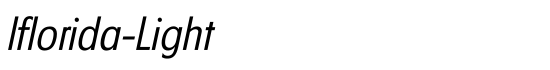 Iflorida-Light - Download Thousands of Free Fonts at FontZone.net