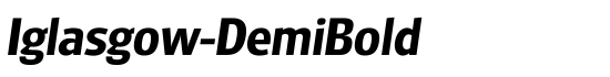 Iglasgow-DemiBold - Download Thousands of Free Fonts at FontZone.net