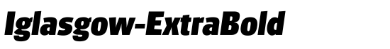 Iglasgow-ExtraBold - Download Thousands of Free Fonts at FontZone.net