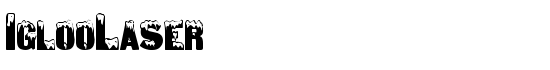 IglooLaser - Download Thousands of Free Fonts at FontZone.net