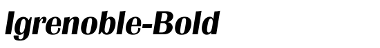 Igrenoble-Bold - Download Thousands of Free Fonts at FontZone.net