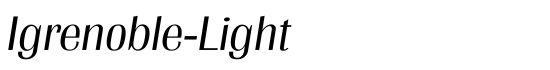 Igrenoble-Light - Download Thousands of Free Fonts at FontZone.net