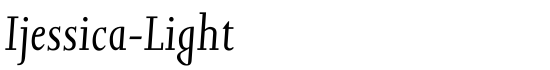Ijessica-Light - Download Thousands of Free Fonts at FontZone.net