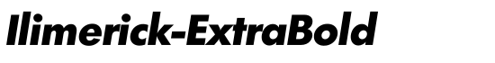Ilimerick-ExtraBold - Download Thousands of Free Fonts at FontZone.net