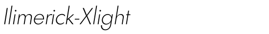 Ilimerick-Xlight - Download Thousands of Free Fonts at FontZone.net
