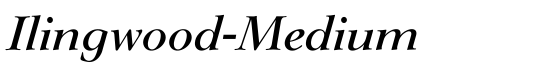 Ilingwood-Medium - Download Thousands of Free Fonts at FontZone.net