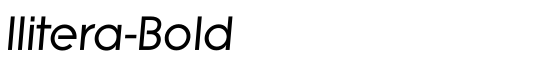 Ilitera-Bold - Download Thousands of Free Fonts at FontZone.net