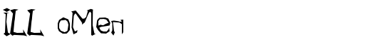 ILL oMen - Download Thousands of Free Fonts at FontZone.net