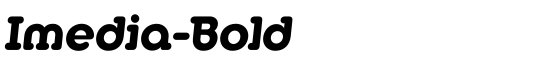 Imedia-Bold - Download Thousands of Free Fonts at FontZone.net