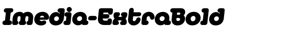 Imedia-ExtraBold - Download Thousands of Free Fonts at FontZone.net