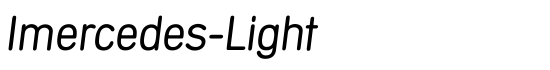 Imercedes-Light - Download Thousands of Free Fonts at FontZone.net