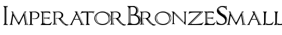 ImperatorBronzeSmallCaps - Download Thousands of Free Fonts at FontZone.net