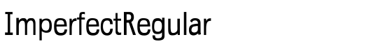 ImperfectRegular - Download Thousands of Free Fonts at FontZone.net