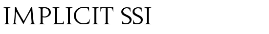 Implicit SSi - Download Thousands of Free Fonts at FontZone.net