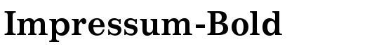 Impressum-Bold - Download Thousands of Free Fonts at FontZone.net