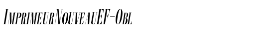 ImprimeurNouveauEF-Obl - Download Thousands of Free Fonts at FontZone.net