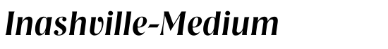 Inashville-Medium - Download Thousands of Free Fonts at FontZone.net