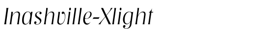 Inashville-Xlight - Download Thousands of Free Fonts at FontZone.net