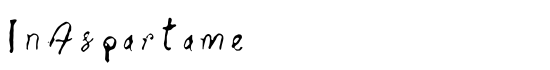 InAspartame - Download Thousands of Free Fonts at FontZone.net
