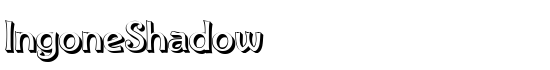 IngoneShadow - Download Thousands of Free Fonts at FontZone.net