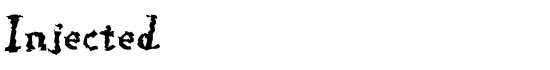 Injected - Download Thousands of Free Fonts at FontZone.net