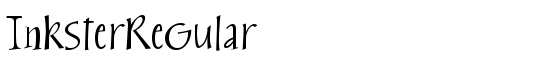 InksterRegular - Download Thousands of Free Fonts at FontZone.net