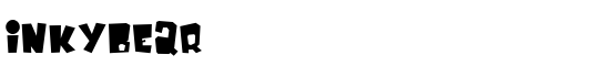 InkyBear - Download Thousands of Free Fonts at FontZone.net