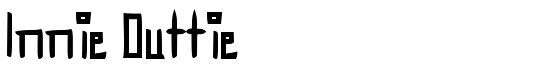 Innie Outtie - Download Thousands of Free Fonts at FontZone.net