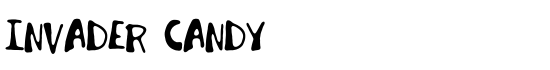 Invader Candy - Download Thousands of Free Fonts at FontZone.net