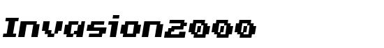Invasion2000 - Download Thousands of Free Fonts at FontZone.net