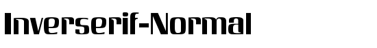 Inverserif-Normal - Download Thousands of Free Fonts at FontZone.net