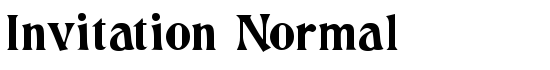 Invitation Normal - Download Thousands of Free Fonts at FontZone.net