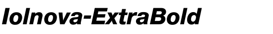 Iolnova-ExtraBold - Download Thousands of Free Fonts at FontZone.net