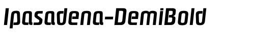 Ipasadena-DemiBold - Download Thousands of Free Fonts at FontZone.net