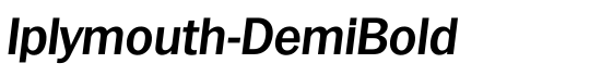 Iplymouth-DemiBold - Download Thousands of Free Fonts at FontZone.net