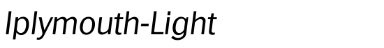 Iplymouth-Light - Download Thousands of Free Fonts at FontZone.net