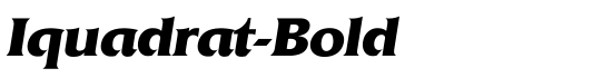 Iquadrat-Bold - Download Thousands of Free Fonts at FontZone.net