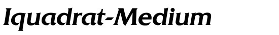 Iquadrat-Medium - Download Thousands of Free Fonts at FontZone.net