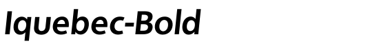 Iquebec-Bold - Download Thousands of Free Fonts at FontZone.net