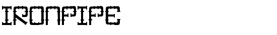 IronPipe - Download Thousands of Free Fonts at FontZone.net