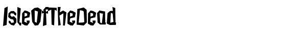 IsleOfTheDead - Download Thousands of Free Fonts at FontZone.net