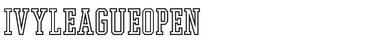 IvyLeagueOpen - Download Thousands of Free Fonts at FontZone.net