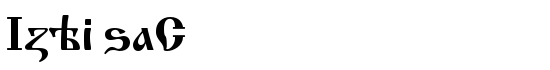 IzhitsaC - Download Thousands of Free Fonts at FontZone.net