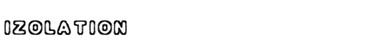 Izolation - Download Thousands of Free Fonts at FontZone.net