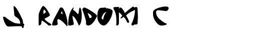 J Random C - Download Thousands of Free Fonts at FontZone.net