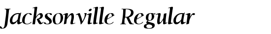 Jacksonville Regular - Download Thousands of Free Fonts at FontZone.net