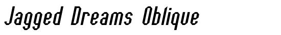 Jagged Dreams Oblique - Download Thousands of Free Fonts at FontZone.net